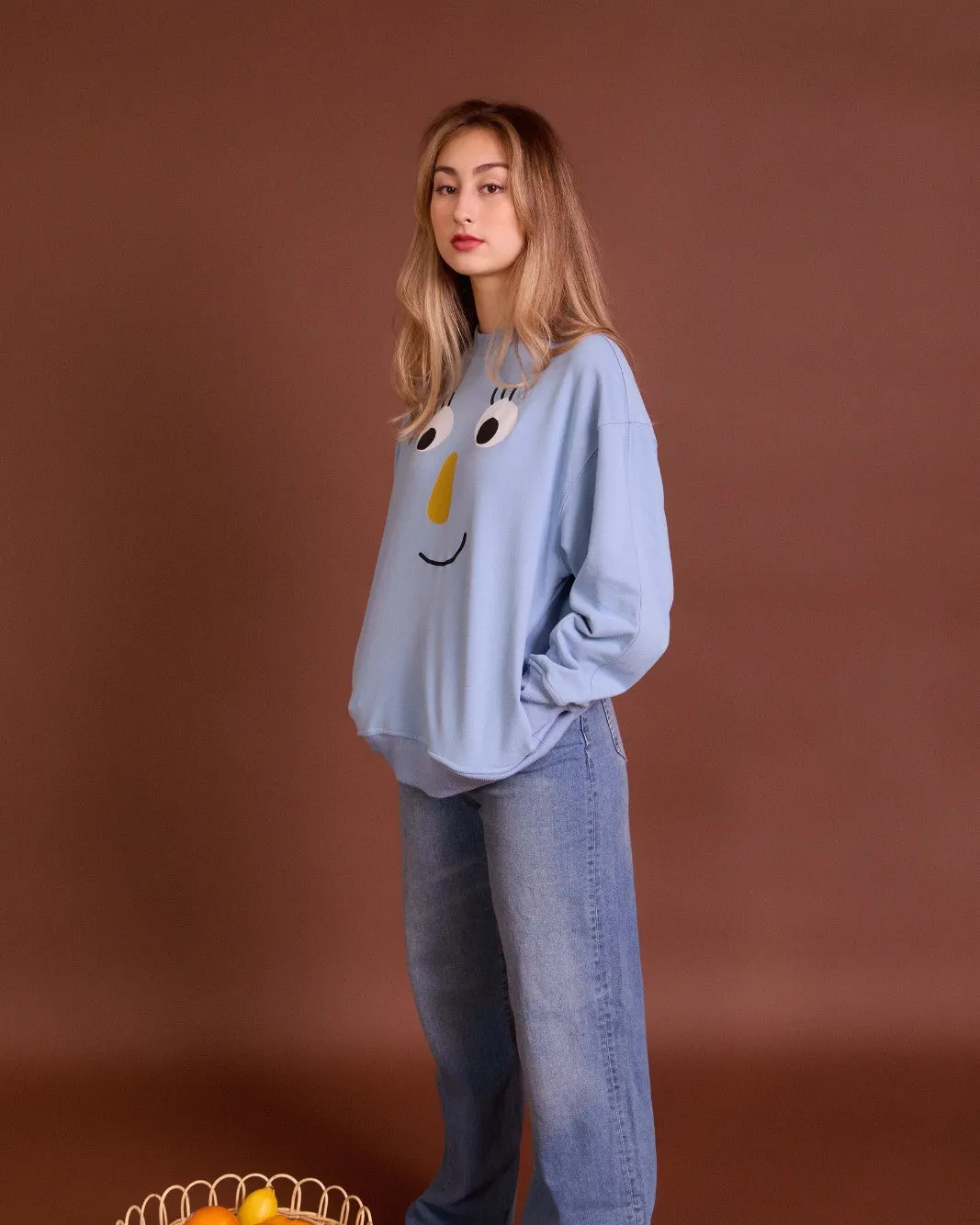 The Peep Jumper in Blue