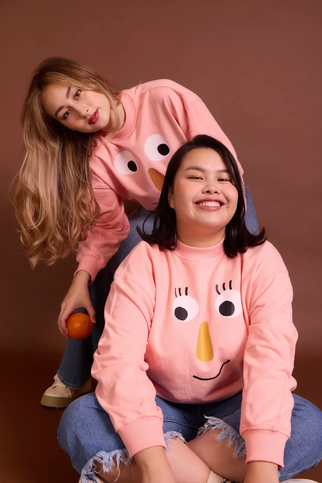 The Peep Jumper in Pink