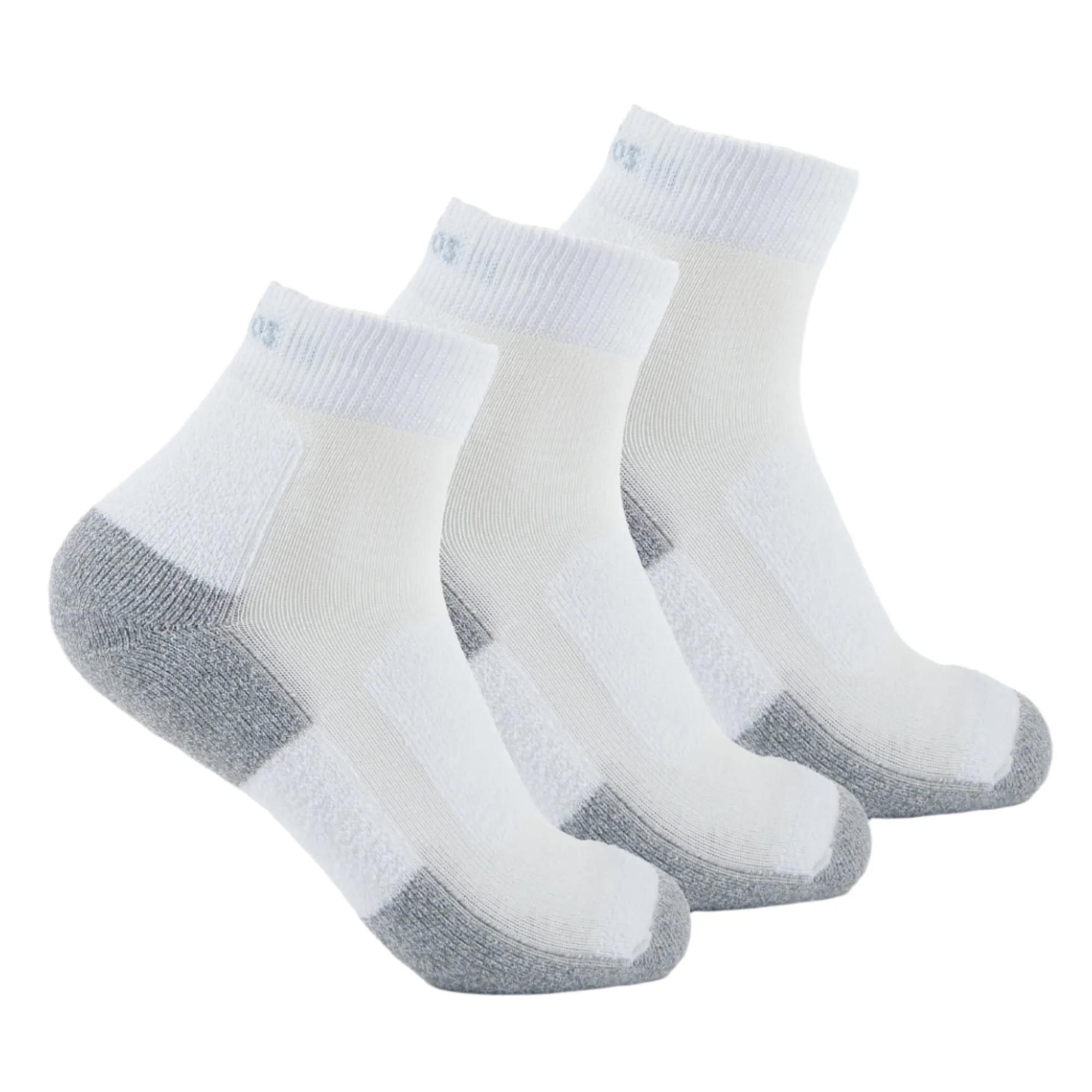 Thorlo Womens Thin Cushion Walking Mini Crew 3-Pack Socks