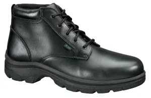 Thorogood Mens Softstreets Black Leather Boots Plain Toe Chukka 9 W