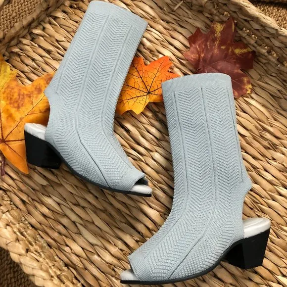 Toddler/ Kids Peep Toe Boot