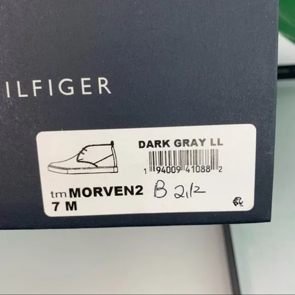 Tommy Hilfiger Men Morven2 Faux-Leather Chukka