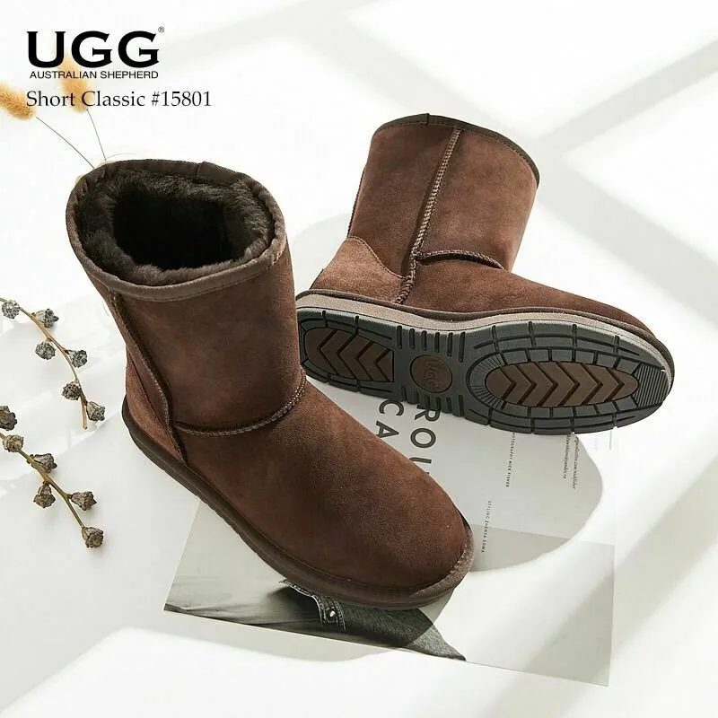 UGG AUSTRALIAN SHEPHERD™ Short Classic Boots Sheepskin Water Resistant #15801