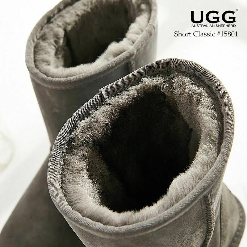 UGG AUSTRALIAN SHEPHERD™ Short Classic Boots Sheepskin Water Resistant #15801