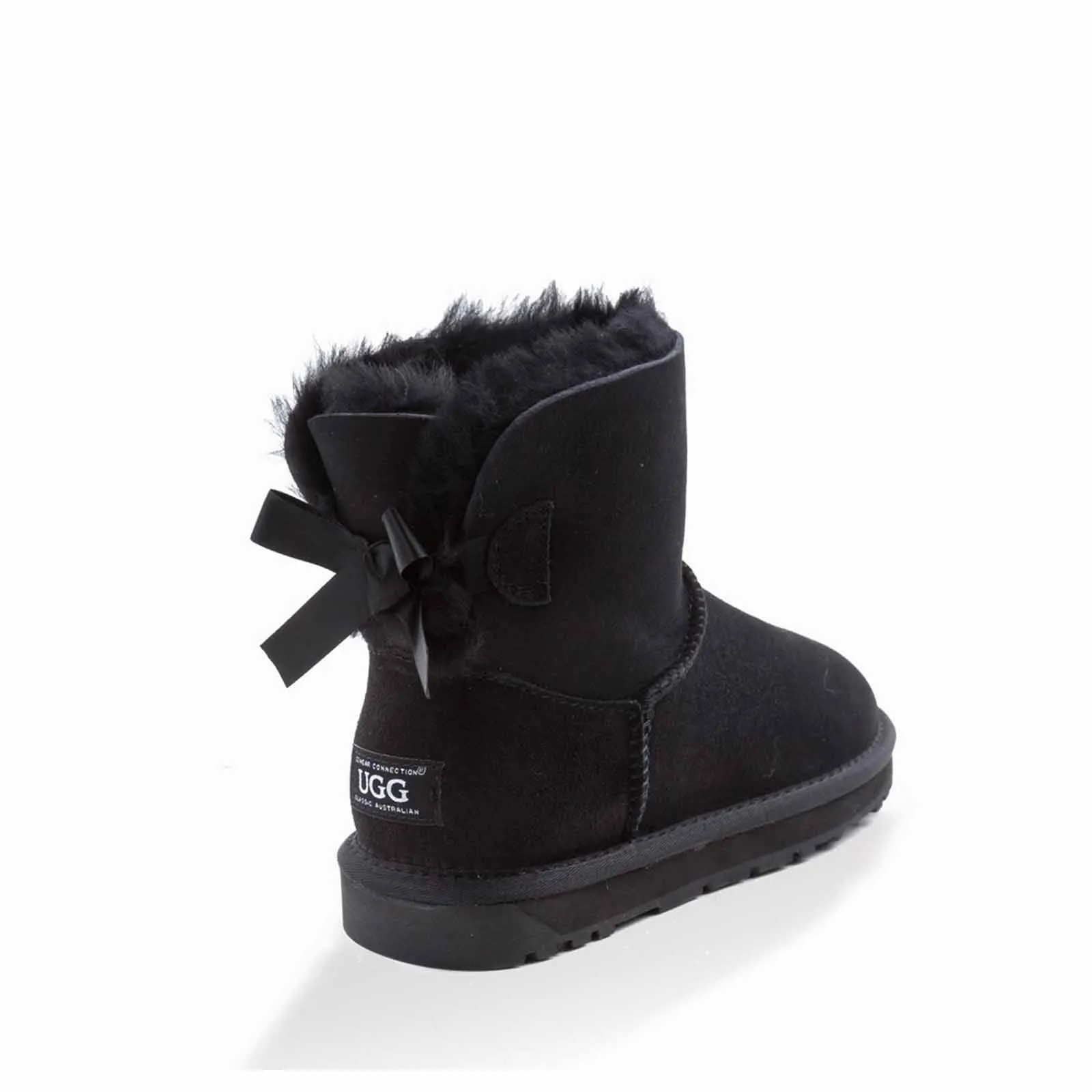 Ugg Boots Classic Mini Bailey Bow Black 35