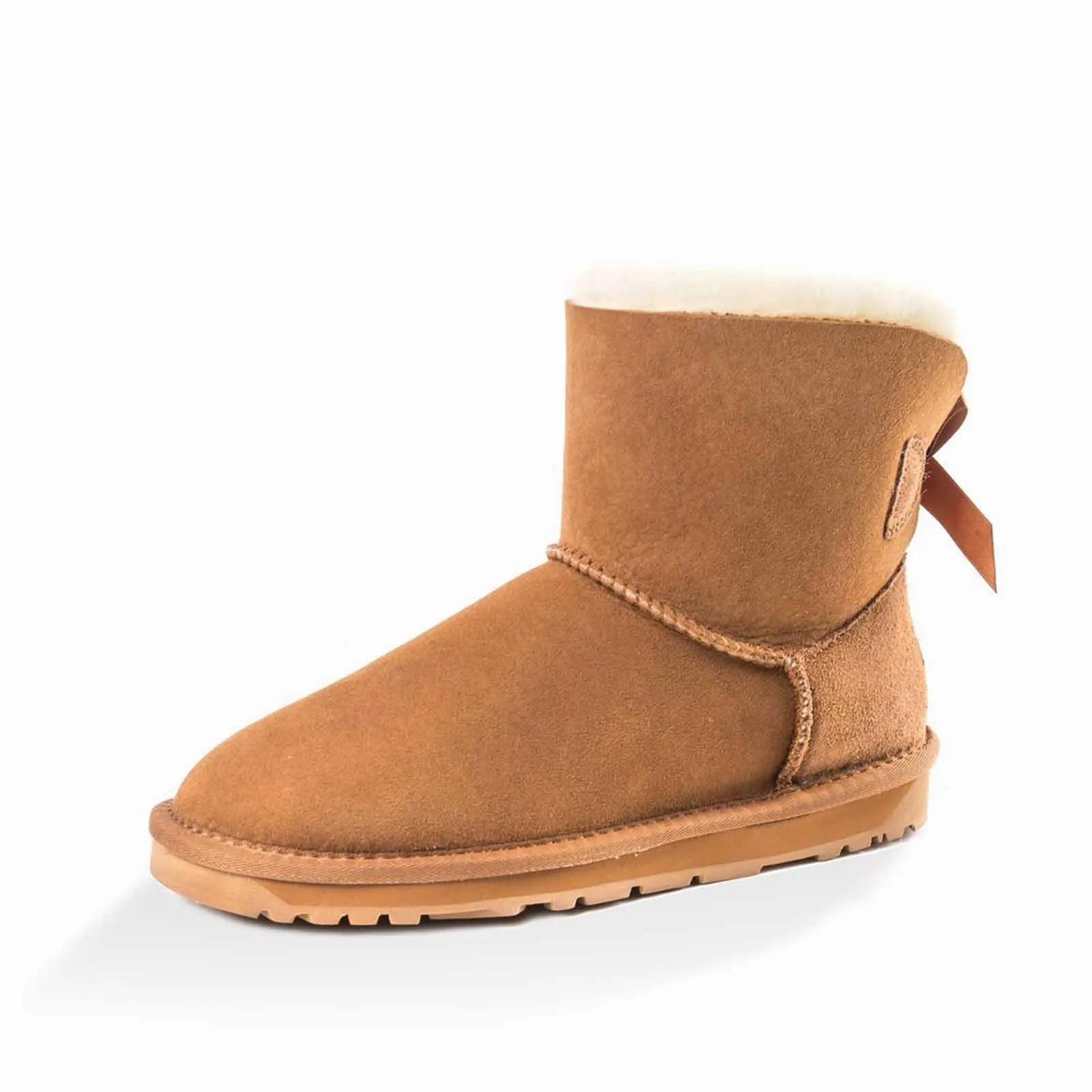 Ugg Boots Classic Mini Bailey Bow Chestnut 40