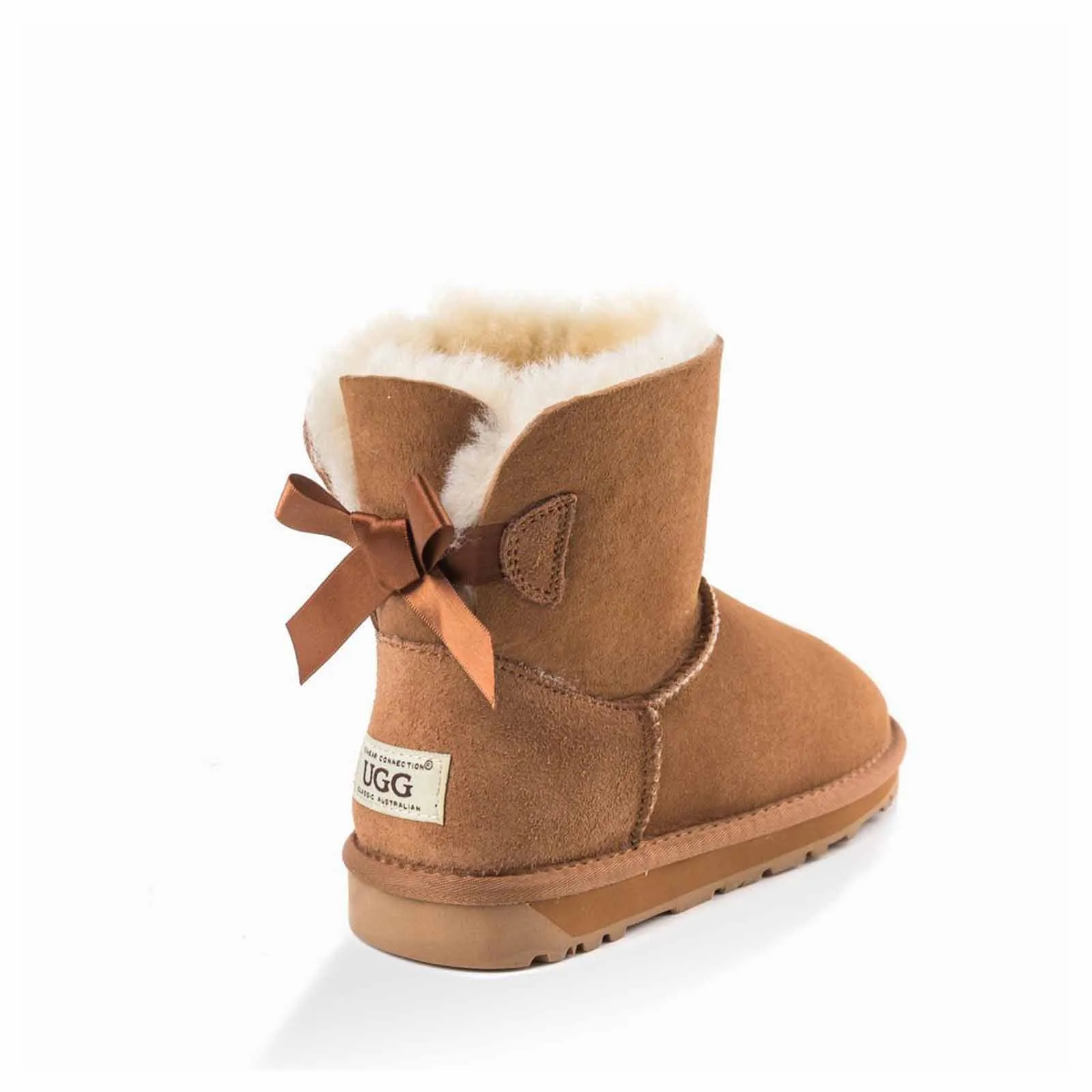 Ugg Boots Classic Mini Bailey Bow Chestnut 40