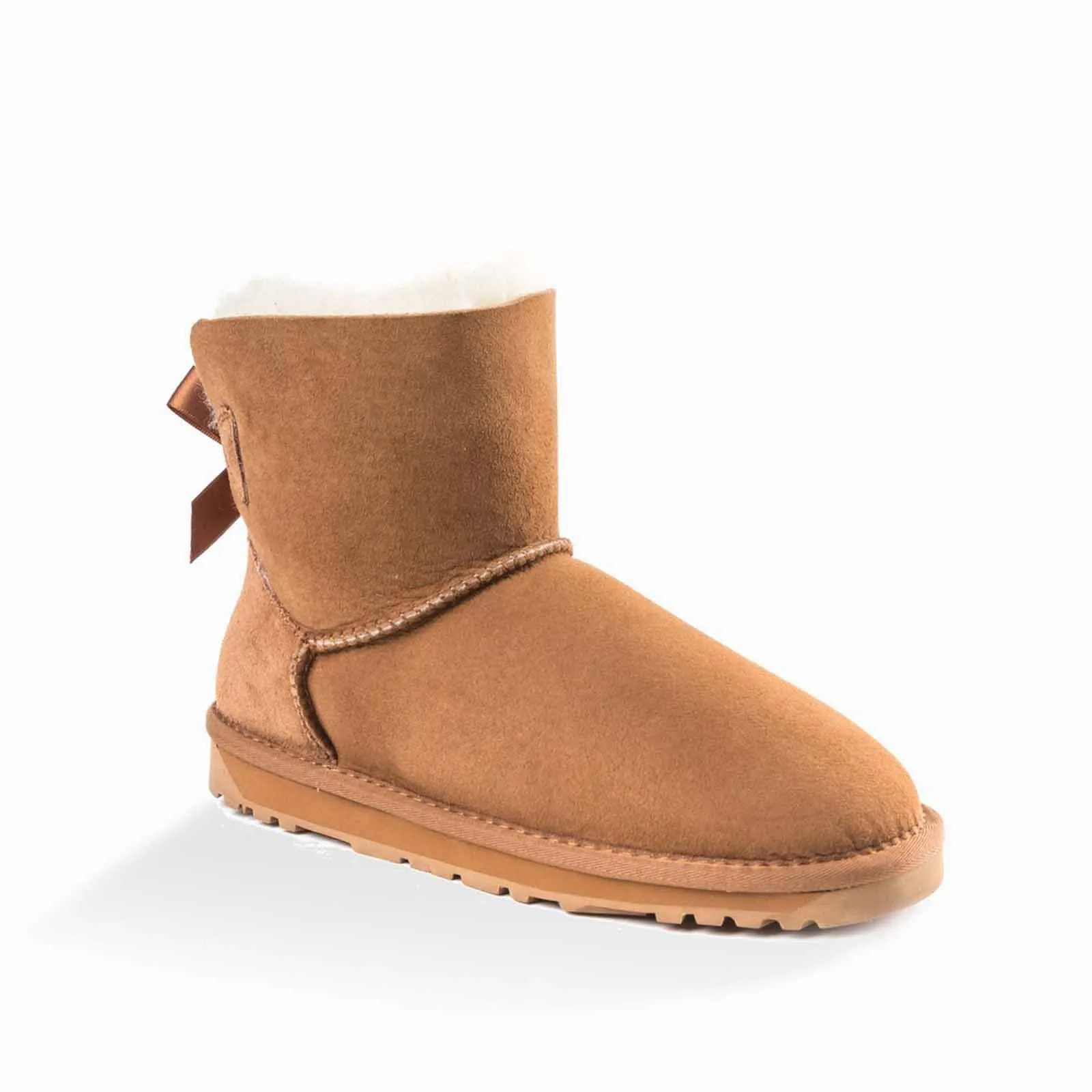 Ugg Boots Classic Mini Bailey Bow Chestnut 40