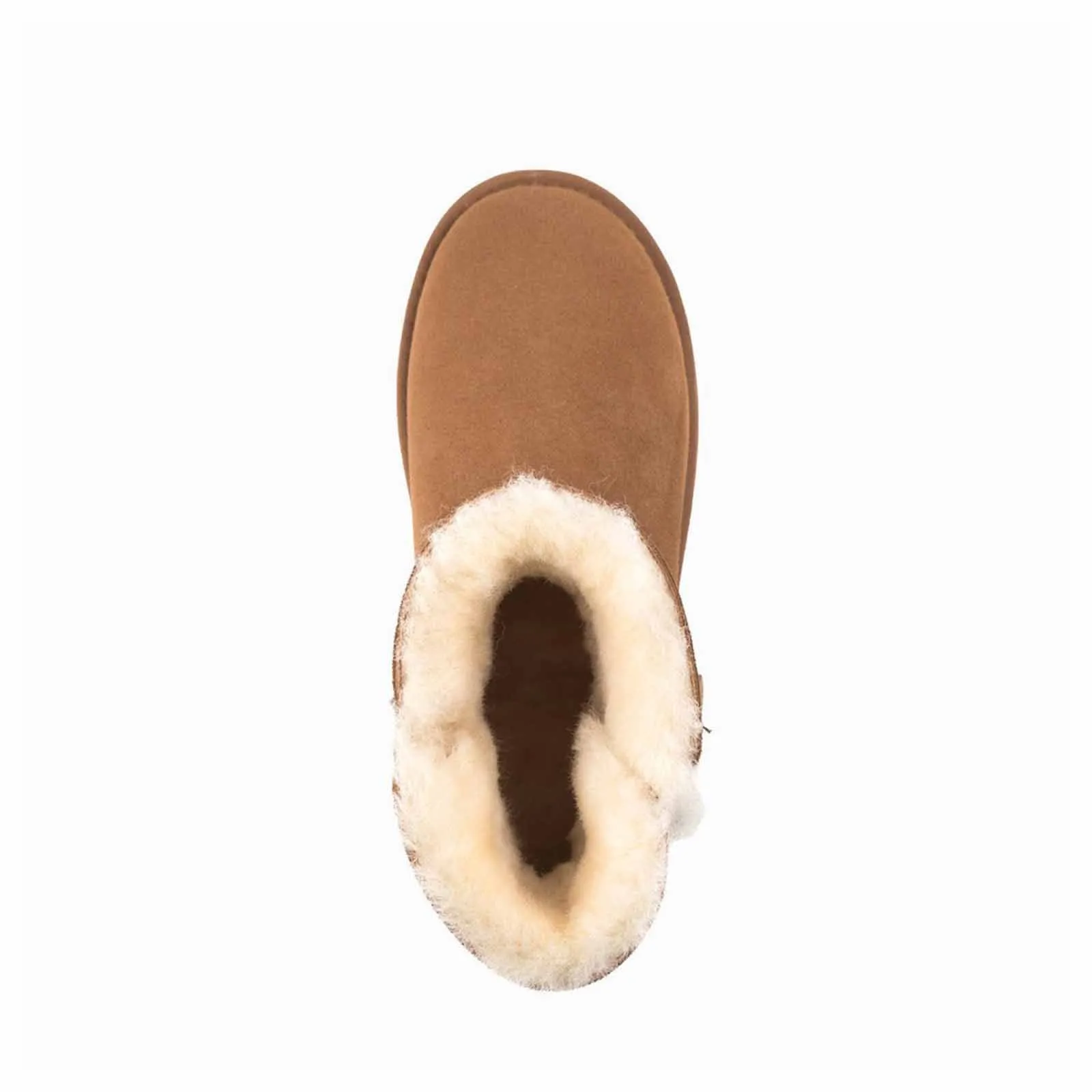 Ugg Boots Classic Mini Button Chestnut 37