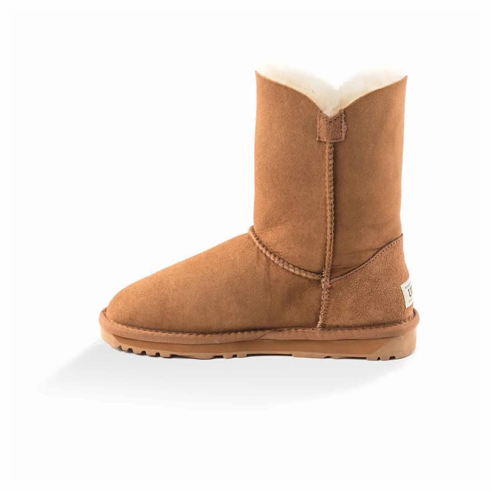 Ugg Boots Classic Short Button Chestnut 40