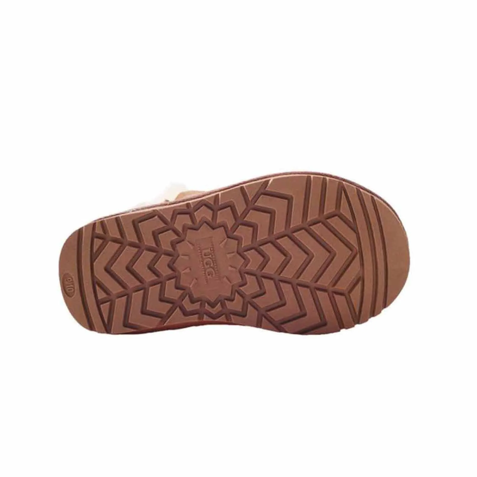 Ugg Boots Kids Classic Button Chestnut 5-6