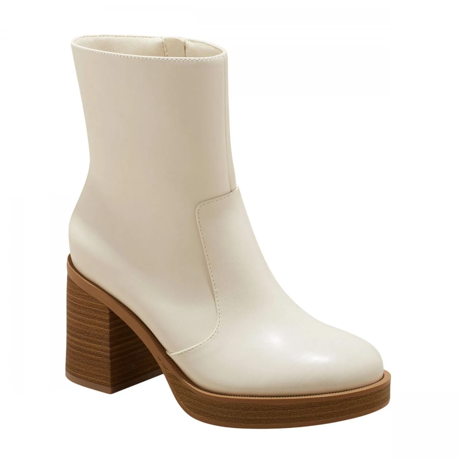 Universal Thread Jenna Platform Boots with Memory Foam Insole Off White 9M