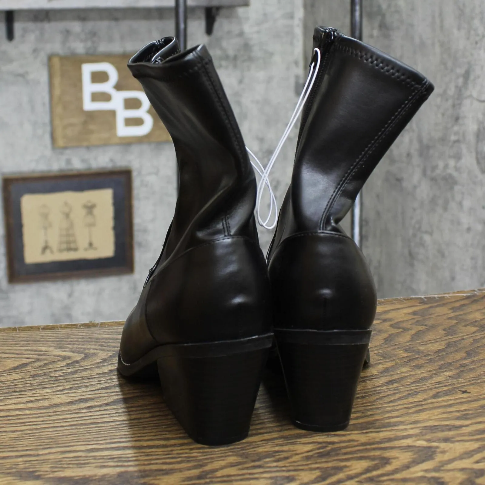 Universal Thread Women's Aubree Ankle Boots 88375051 Black 9.5M