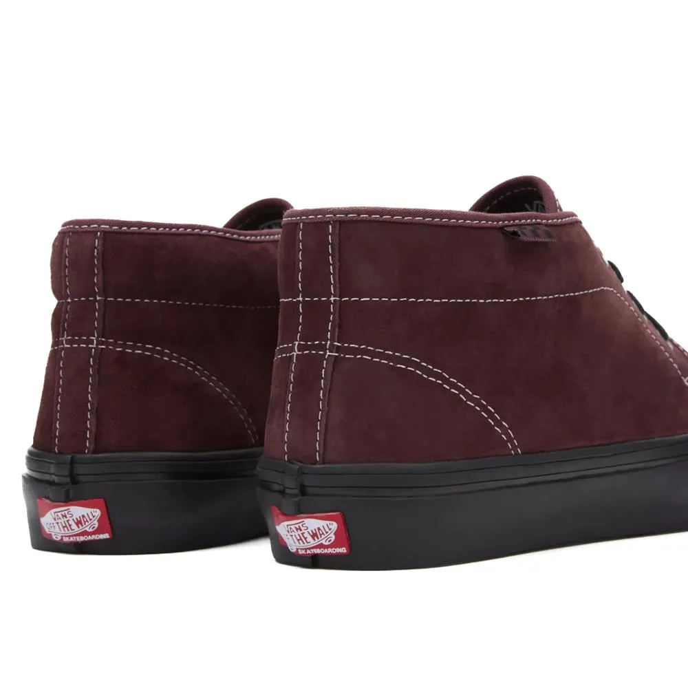 Vans Skate Chukka - Dark Red/Black