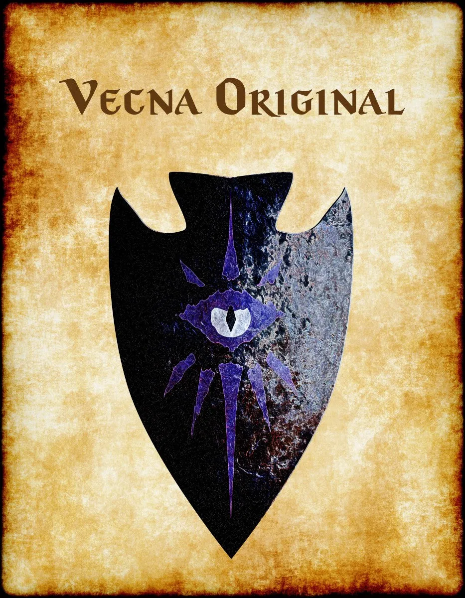 Vecna Original Heraldry of Greyhawk Anna Meyer Cartography Canvas Art Print