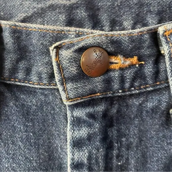Vintage Wrangler Medium-Dark Wash Denim CutOff Shorts