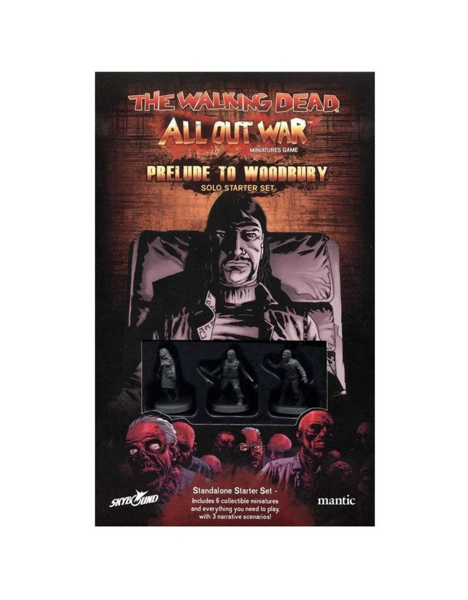 WALKING DEAD  -  ALL OUT WAR - Miniature Game Prelude to Woodbury