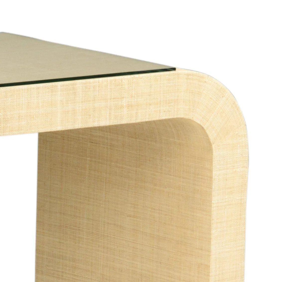 Waterfall 60" Console Table in Cream