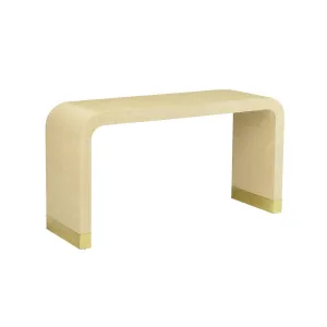 Waterfall 60" Console Table in Cream