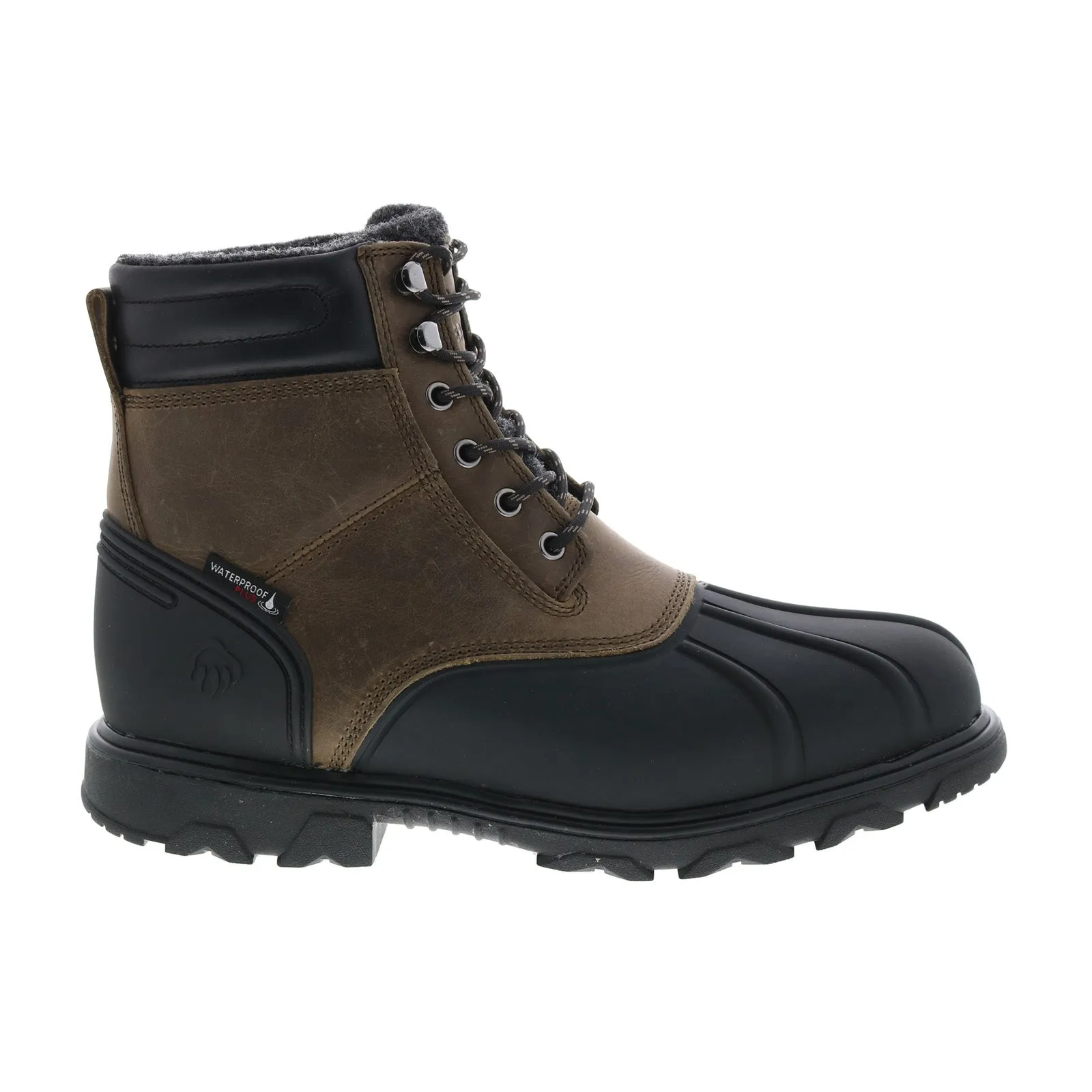 Wolverine Muscovy Chukka W080010  Mens Brown Wide Leather Lace Up Work Boots