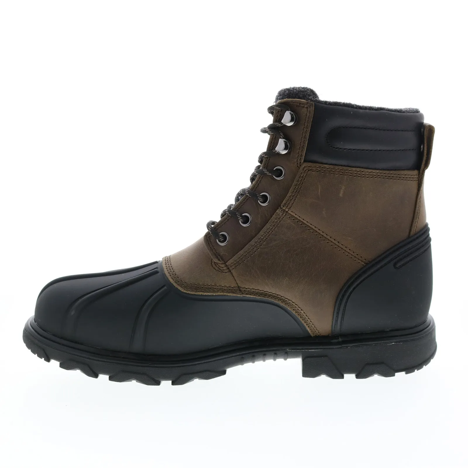 Wolverine Muscovy Chukka W080010  Mens Brown Wide Leather Lace Up Work Boots