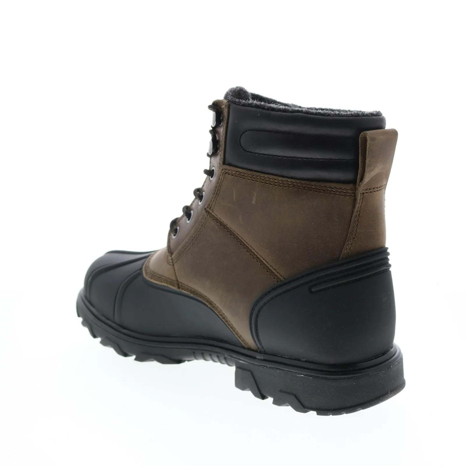 Wolverine Muscovy Chukka W080010  Mens Brown Wide Leather Lace Up Work Boots