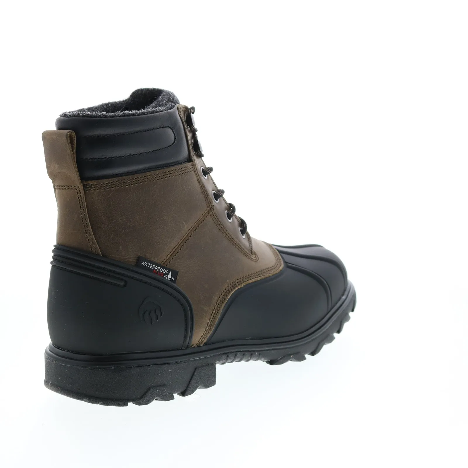 Wolverine Muscovy Chukka W080010  Mens Brown Wide Leather Lace Up Work Boots