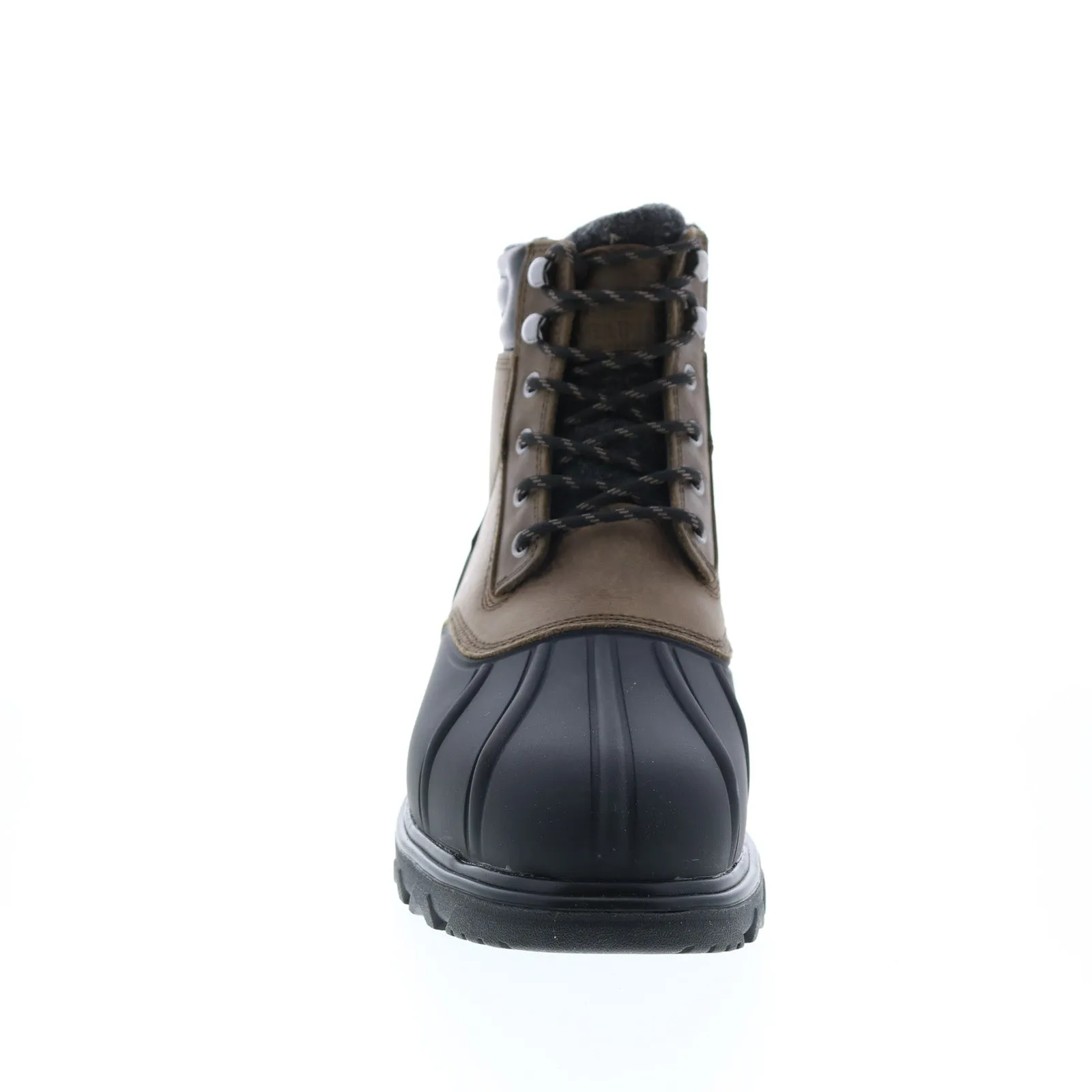 Wolverine Muscovy Chukka W080010  Mens Brown Wide Leather Lace Up Work Boots