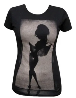 Womans Peep Show Tee by Tyson Meadoo