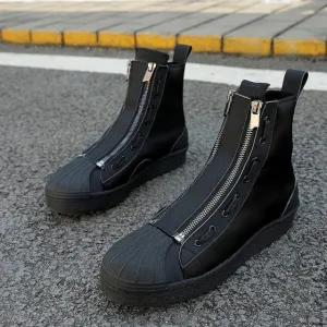 Women Casual Genuine Leather Cowhide White Boots