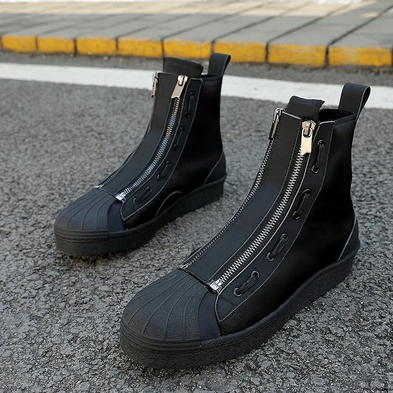 Women Casual Genuine Leather Cowhide White Boots