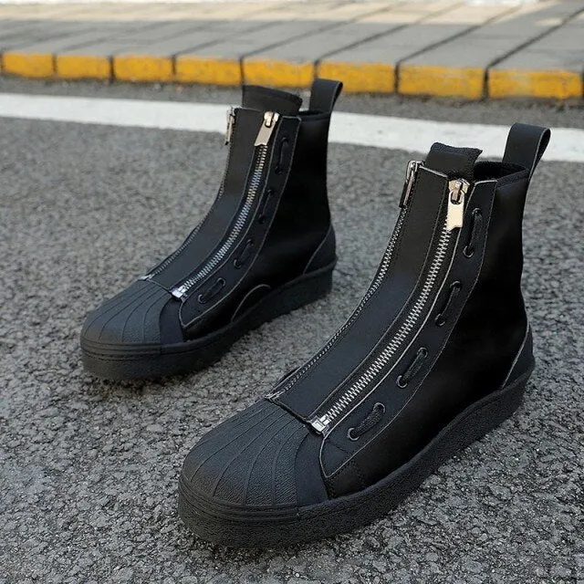 Women Casual Genuine Leather Cowhide White Boots