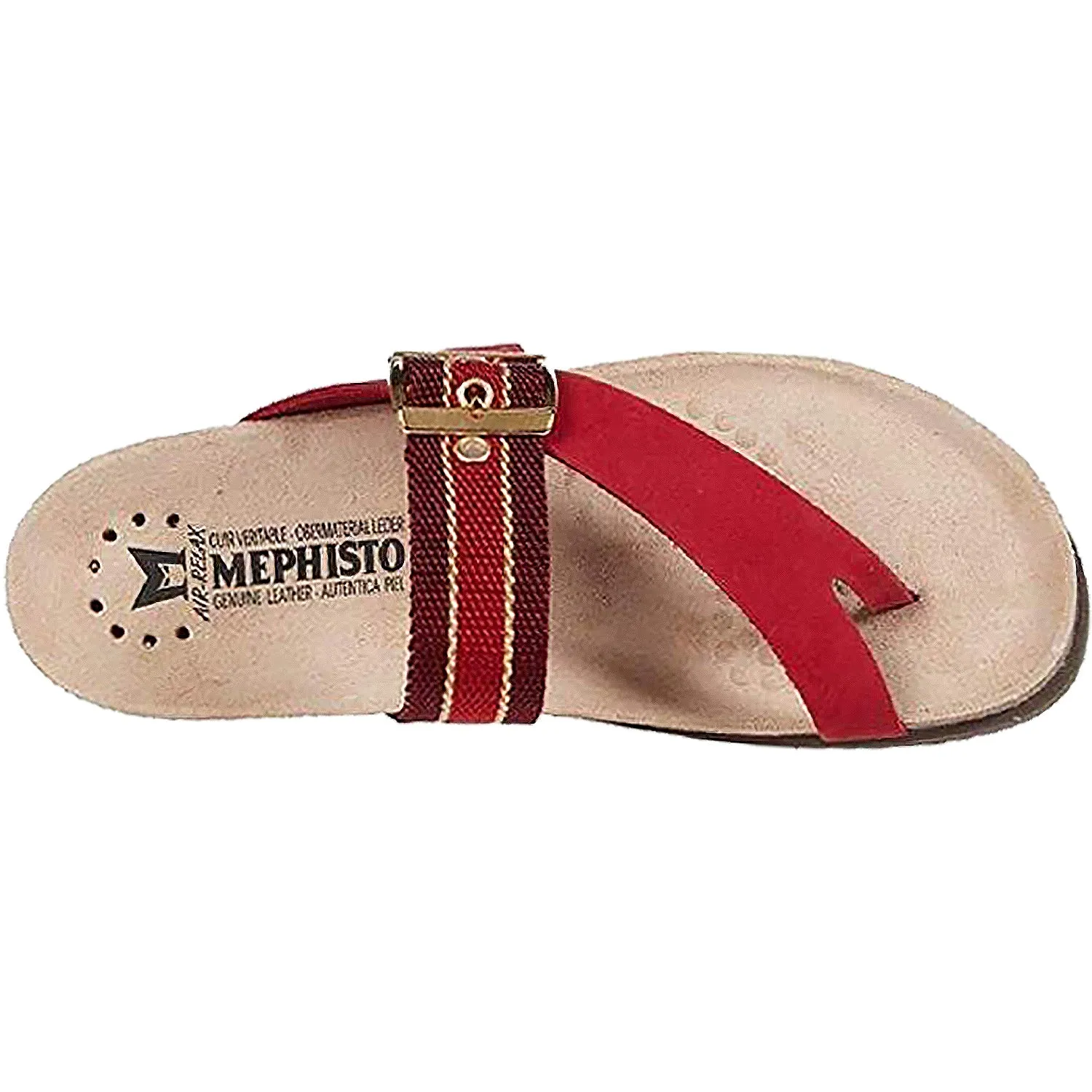 Women's Mephisto Heike Red Nubuck