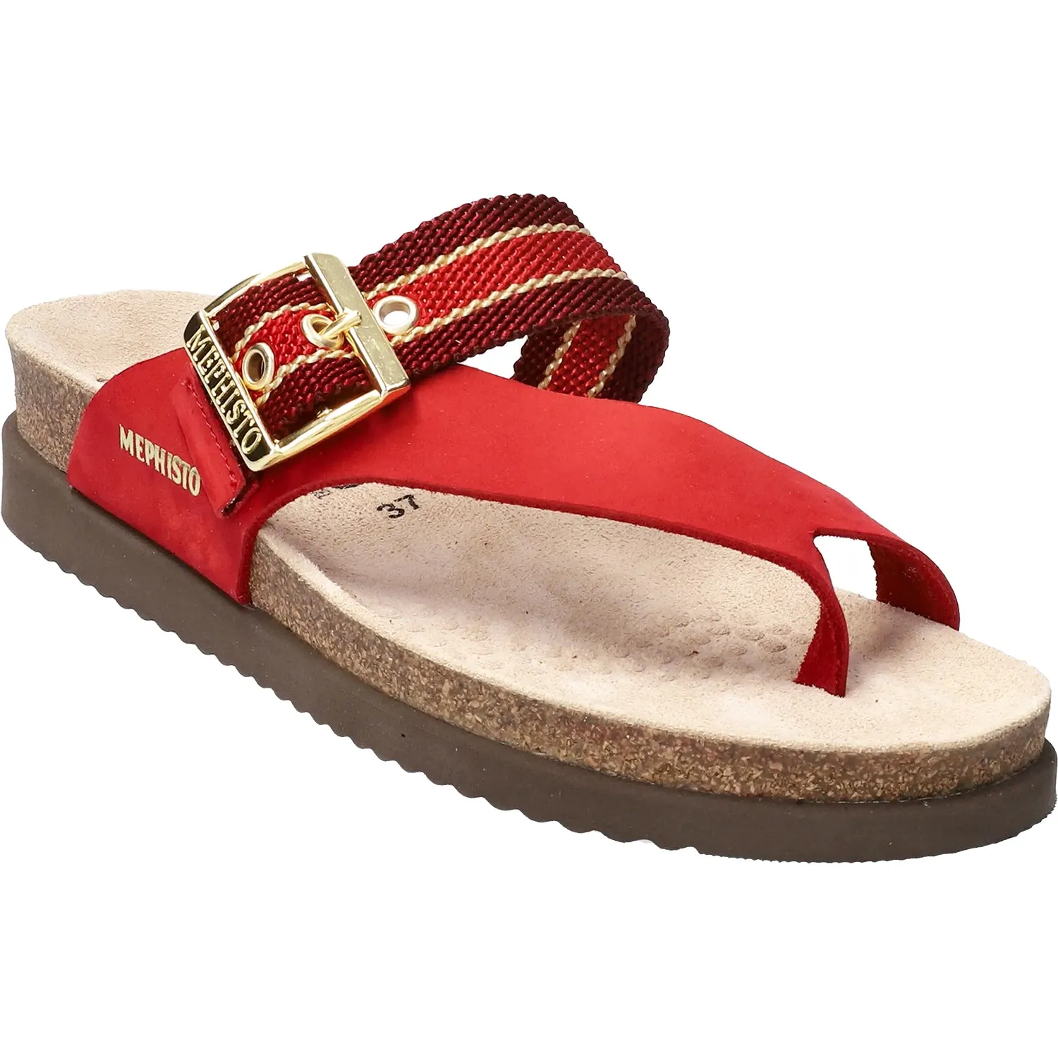 Women's Mephisto Heike Red Nubuck