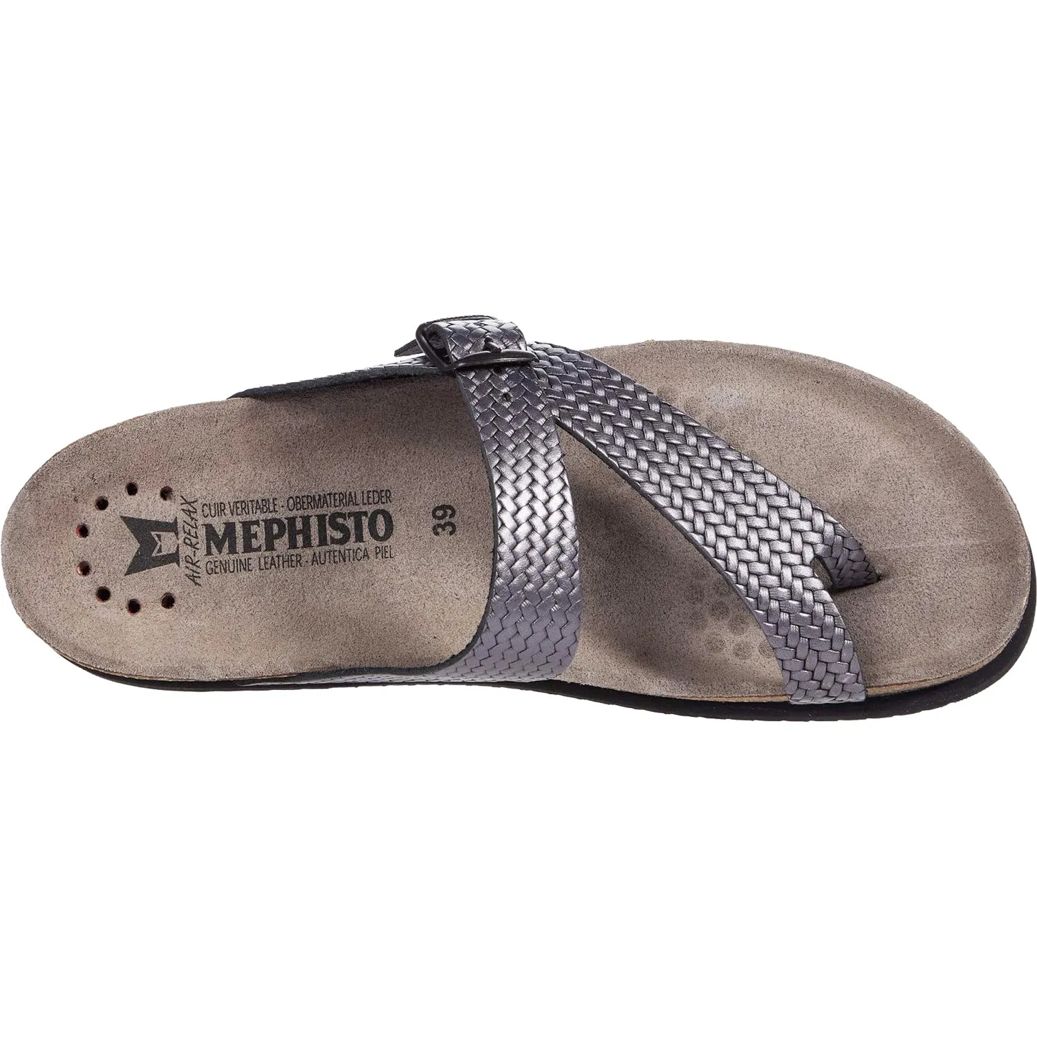 Women's Mephisto Helen Plus Grey Twist Leather