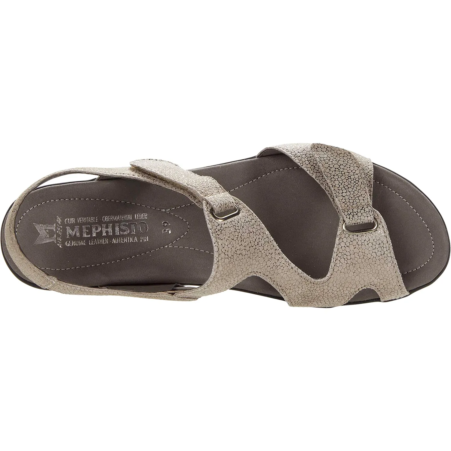 Women's Mephisto Paris Dark Taupe Arctic Nubuck