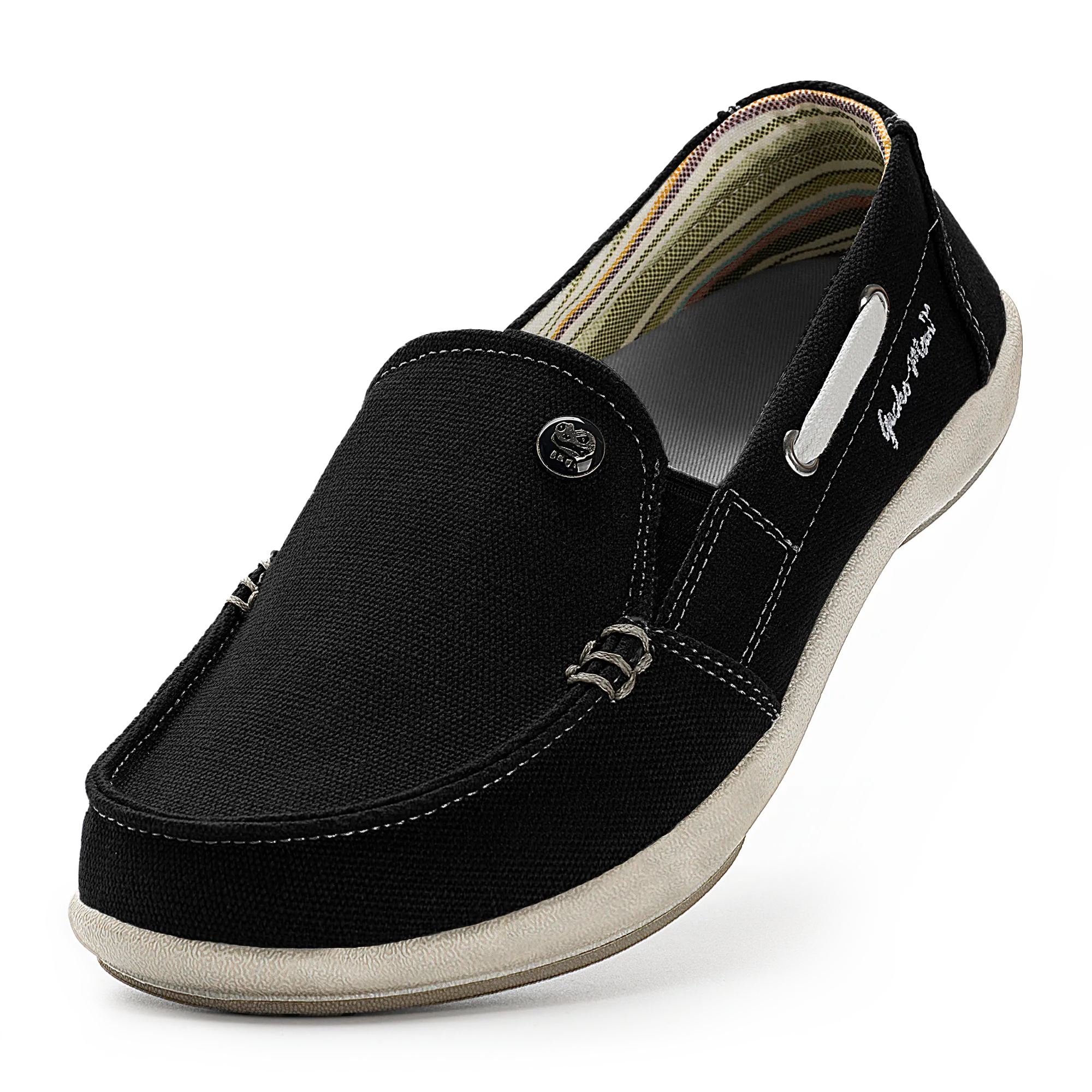 Women's Wide Toe Box Loafers with Arch Support